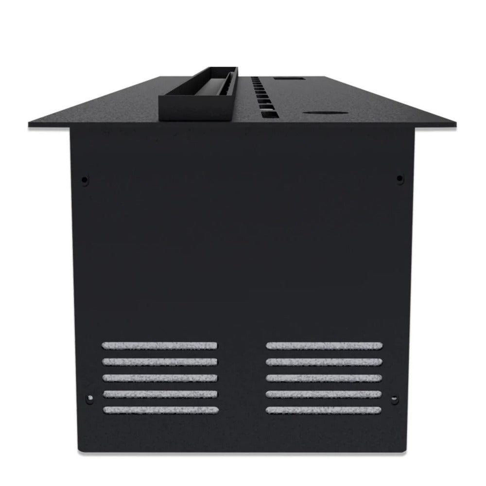 Camino Elettrico Da Incasso Dfvapo100 Nero