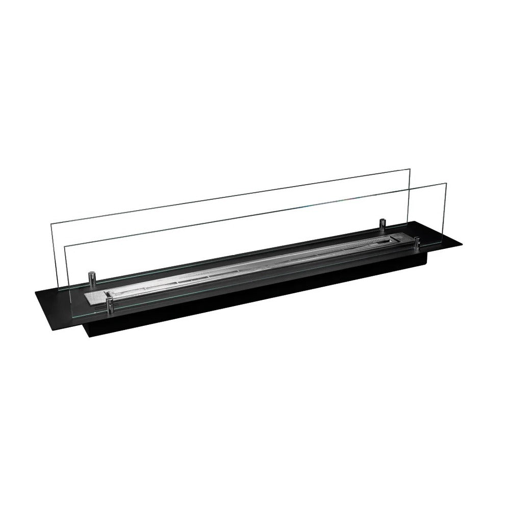 Bruciatore Bioetanolo Da Incasso 100 Cm Inox/Vetro