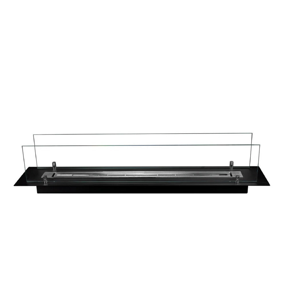 Bruciatore Bioetanolo Da Incasso 100 Cm Inox/Vetro