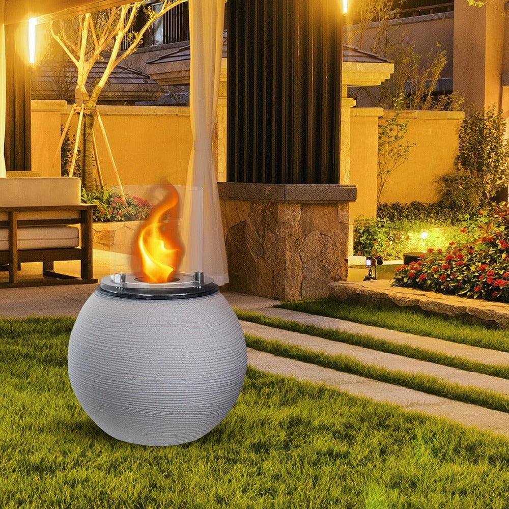 Braciere Bioetanolo Da Terra Botticelli Beige