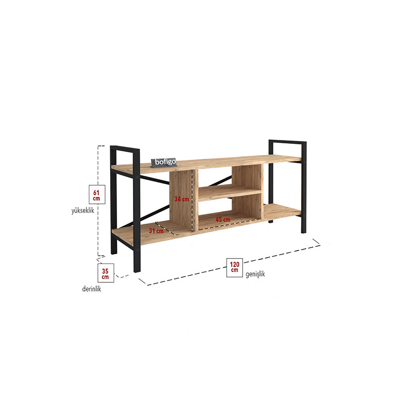 immagine-2-bofigo-mobile-tv-metal-colore-pino-120x35h61-cm-ean-8683456000439