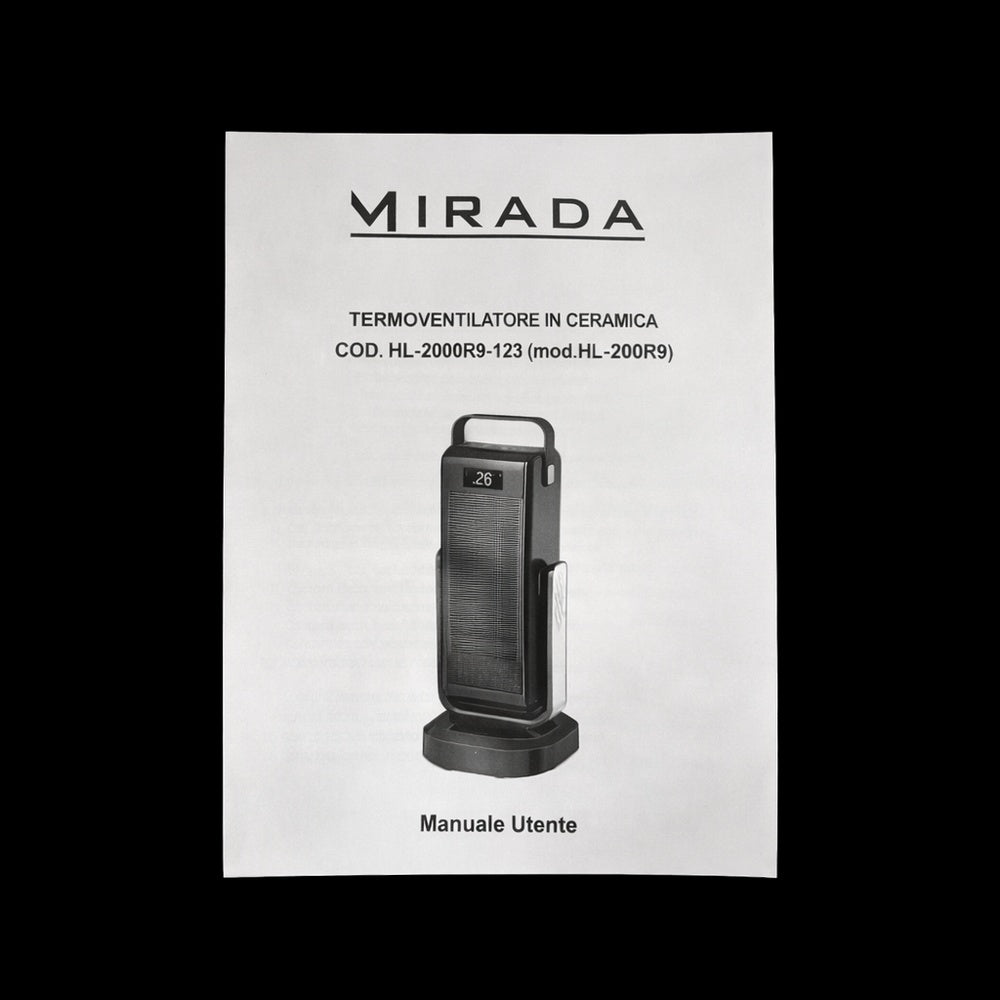 Termoventilatore Tow2 Con Telecomando 2000 W