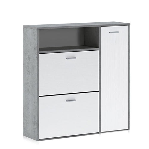 immagine-1-calitan-scarpiera-niki-cemento-e-bianca-76526-ean-9972015066801