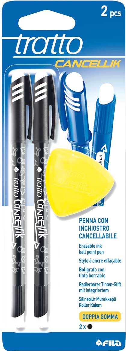immagine-1-fila-tratto-cancellik-2pz-nera-041703-ean-8000825041747