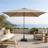 Ombrellone Da Giardino Iseo Taupe 3x3m