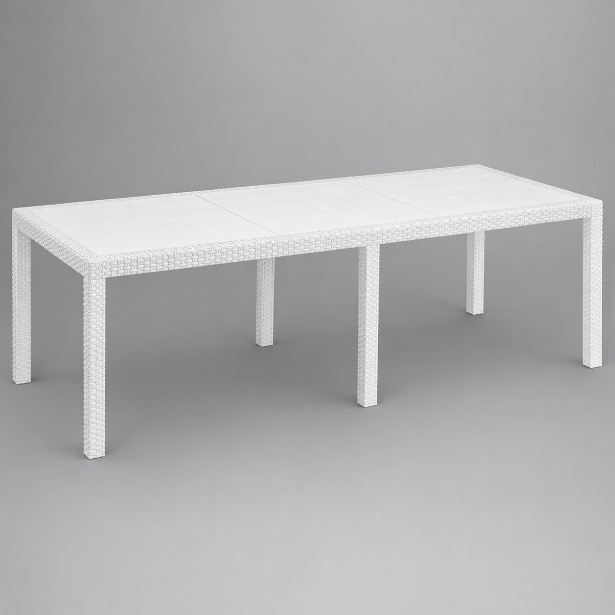 Tavolo Queen Allungabile In Resina 150/220x90x72cm
