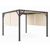 Gazebo Cubo Antracite 3x2m