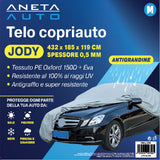 aneta telo copriauto jody antigrandine 432x185x119 cm ean 9972016527585