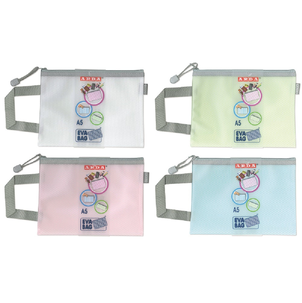 arda busta in eva con cerniera 23x17 cm colori assortiti ean 8007627026828