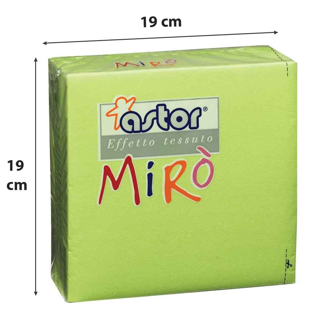 astor tovaglioli 2 veli 38x38 40pz verde cedro ean 8000875019291