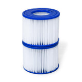 bestway cartuccia filtrante per piscine lay z spa 2 pezzi ean 6942138981155