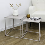 bizzotto set 2 tavolino alrik beige ean 8051836769021