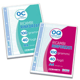 blasetti fogli di ricambio a4 confezione 40fg 100 gr 1r ean 8007057237689