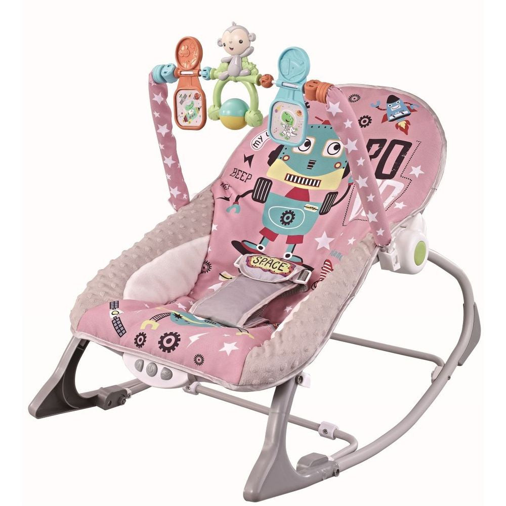 chipolino sdraietta musicale baby spa rosa melodie ean 3800931053185