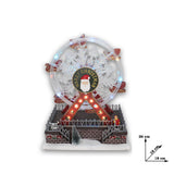 christmas collection ruota panoramica con movimento led e musica ean 8059529970020