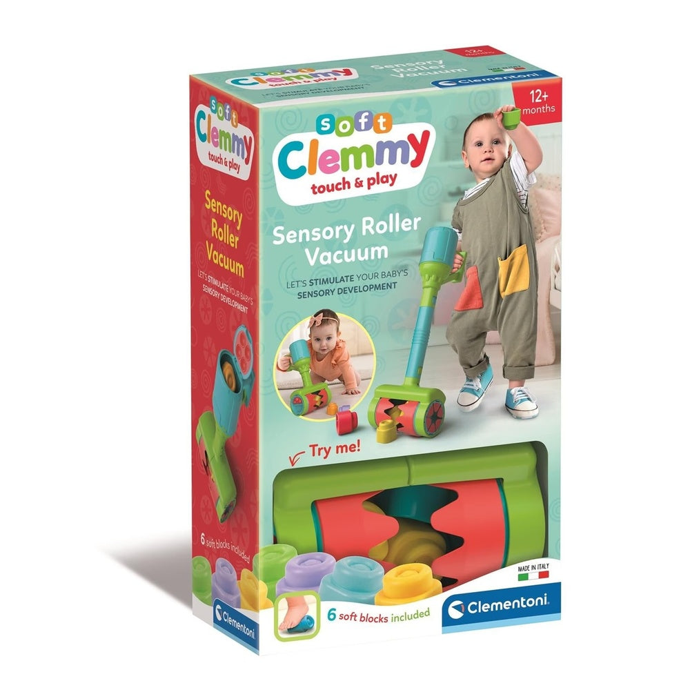 clementoni rullo aspirapolvere sensoriale clemmy ean 8005125179756