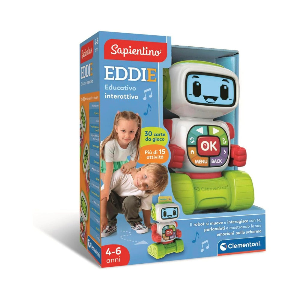 clementoni sapientino eddie robot educativo ean 8005125167135