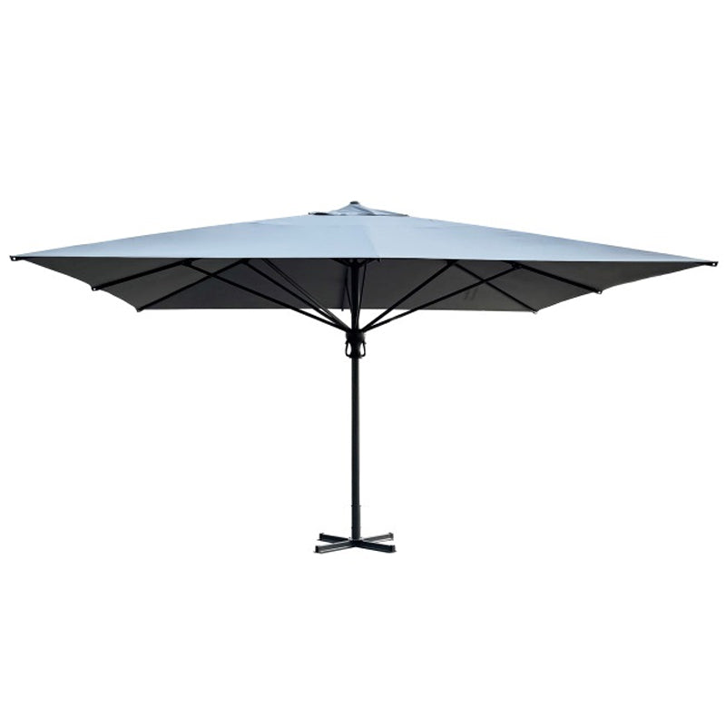 cosma ombrellone deneb a palo centrale grigio 5x5m ean 8054045655987