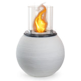 divina fire braciere bioetanolo da terra botticelli bianco ean 8056157806141