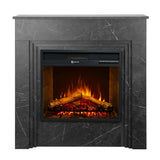 divina fire camino elettrico da terra bellini nero ean 8056157809142