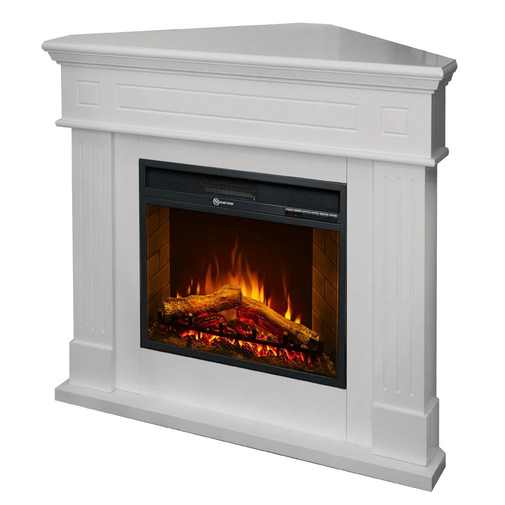 divina fire camino elettrico da terra ford bianco ean 8056157809159