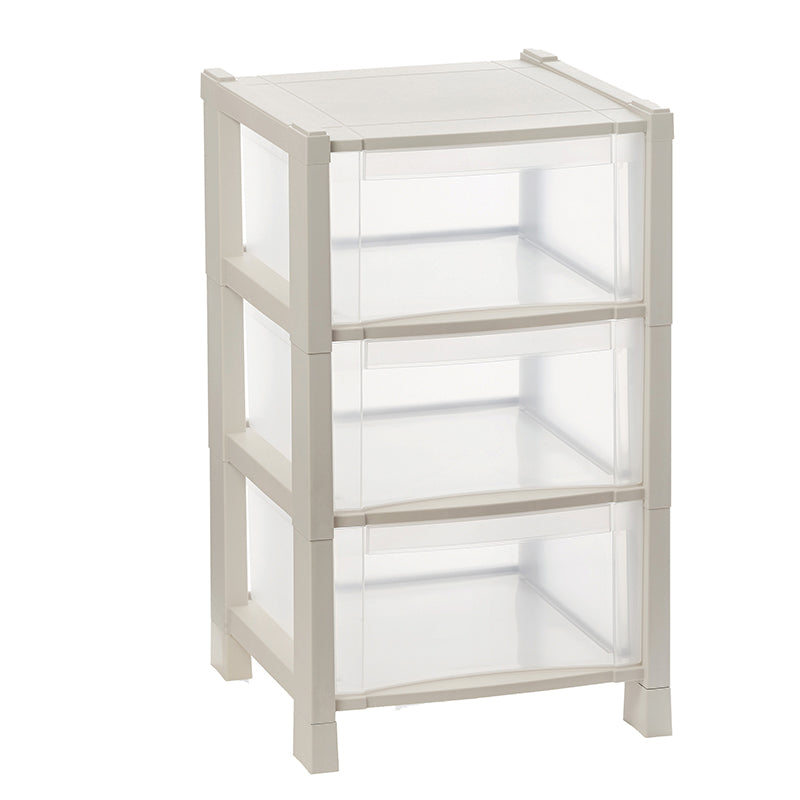 domoliving cassettiera tower 3 cassetti sabbia ean 8033406540599