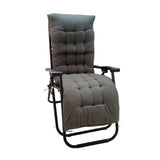 due esse distribuzione cuscino per sdraio 160x52cm grigio ean 8034048670705