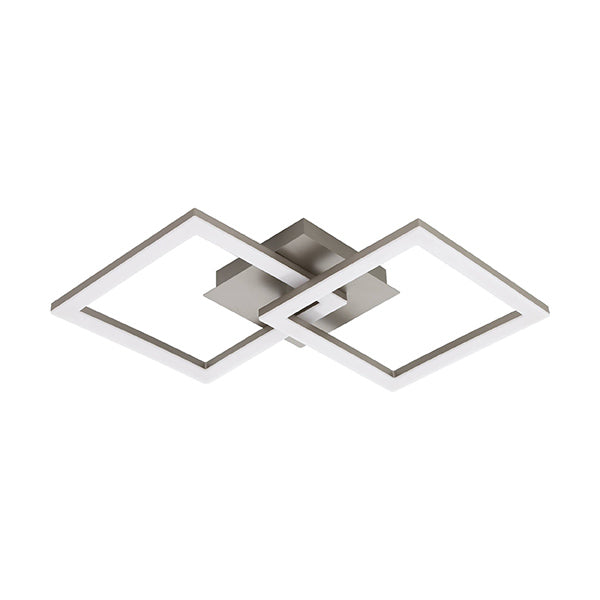 eglo plafoniera huerta 16w 4000k nichel ean 9002759321932