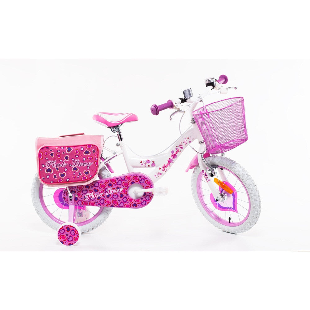 f lli schiano bici bambina 16 pink love ean 8057165123015