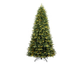 flora albero di natale utah 180 cm con 300 luci led ean 8009534004074