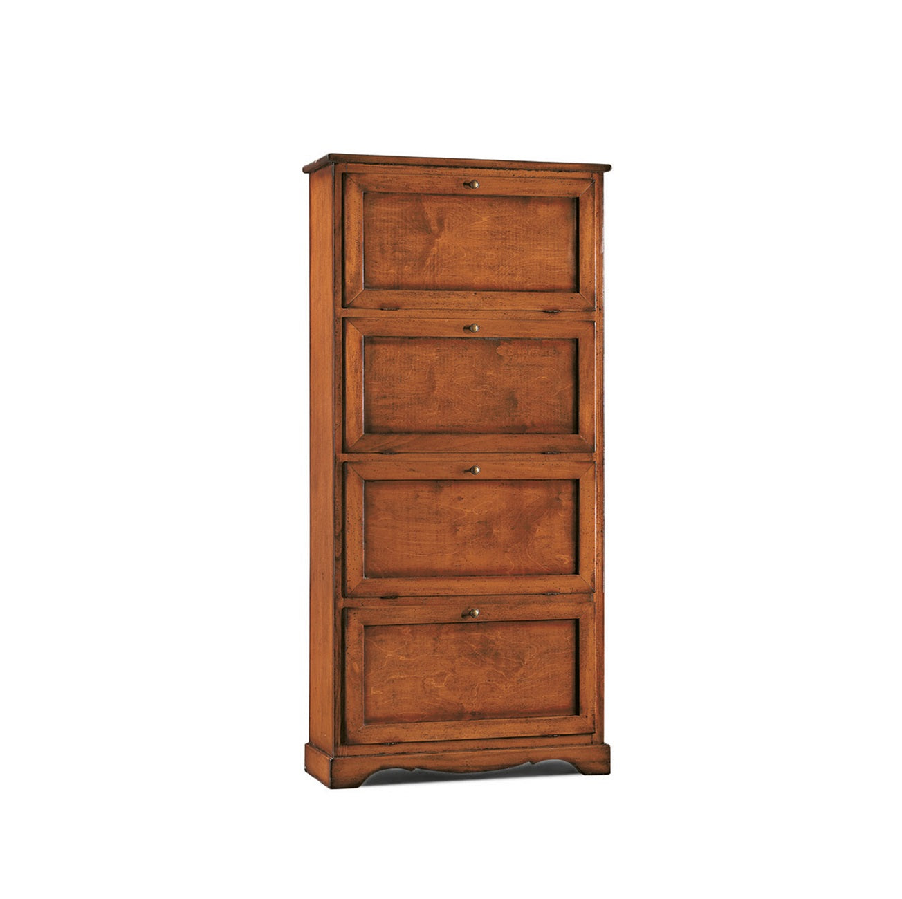 giacomino scarpiera in arte povera 4 ante noce 80x30x168cm ean 9972015143656