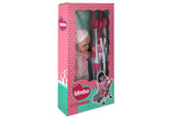 globo bambola cm 41 maxy playset bambola e passeggino ean 8014966424819