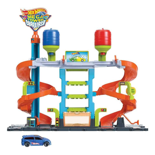 Hot Wheels Mega Tower Car Wash Hdp05
