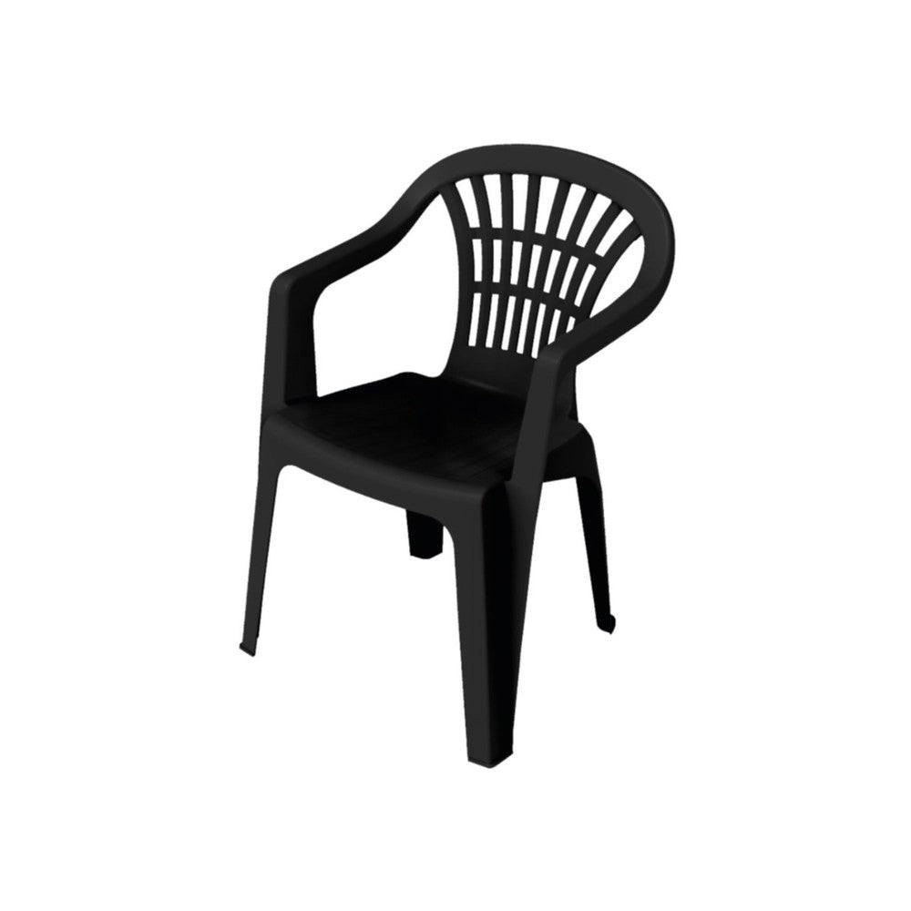 ipae progarden sedia con braccioli lyra in resina antracite ean 8009271006515