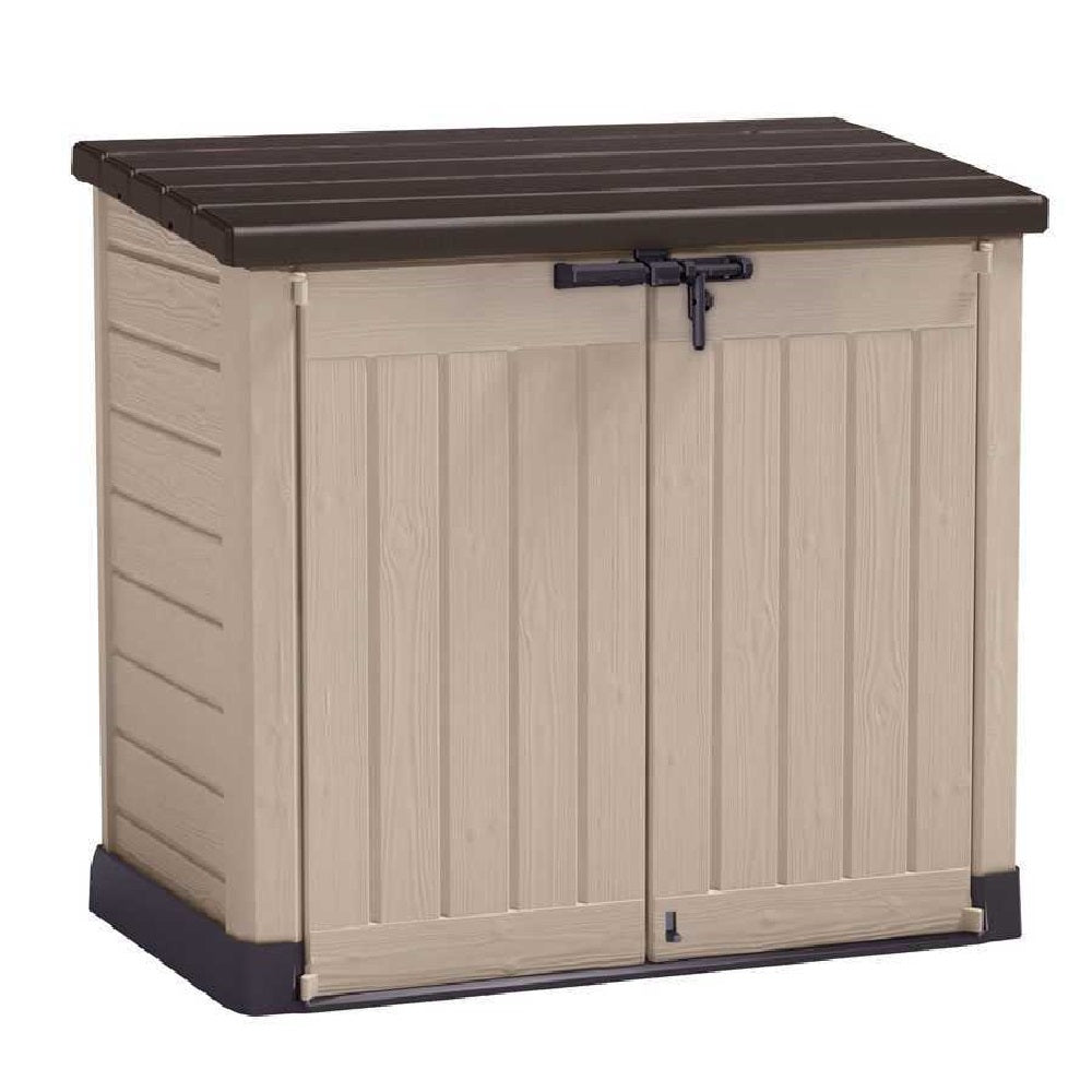 keter armadio portattrezzi out max beige 145x82x125 cm ean 7290106922655