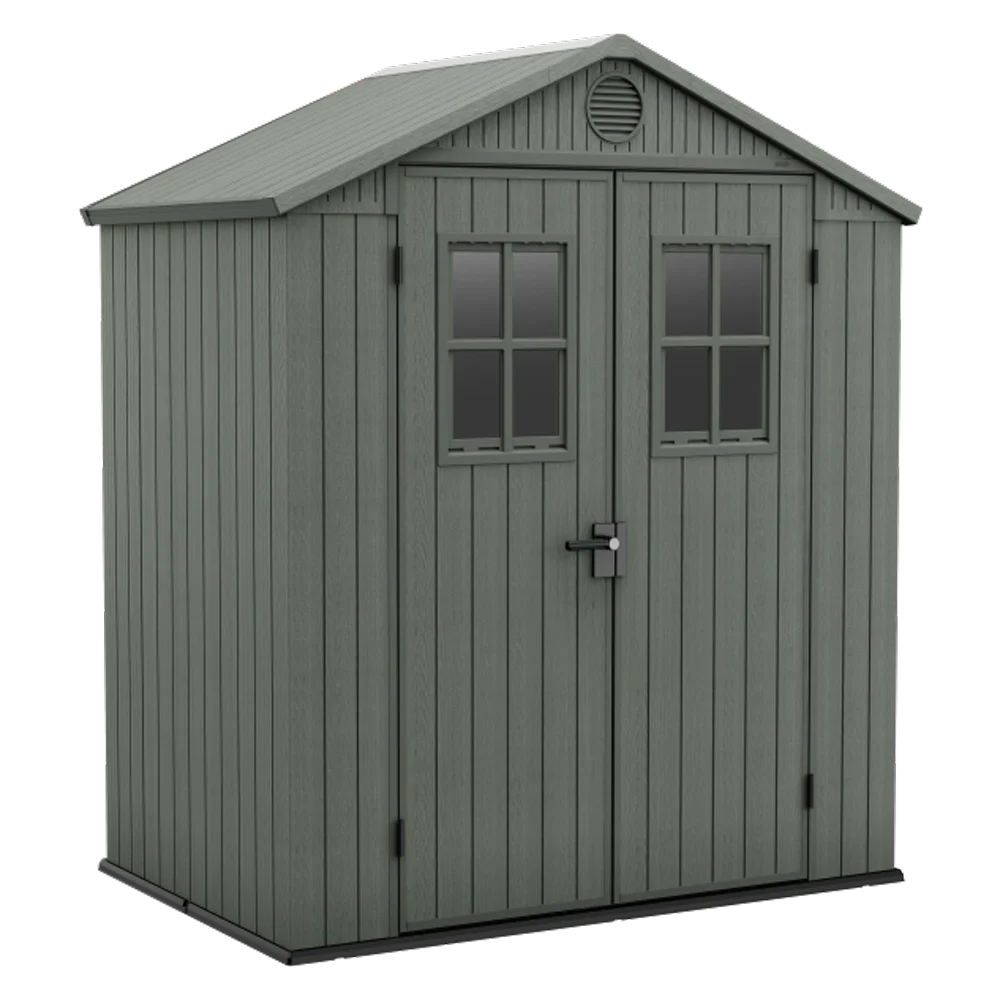 keter casetta darwin evotech verde 190x122x221 cm ean 7290112638298