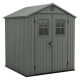 keter casetta darwin evotech verde 190x183x221 cm ean 7290112638304
