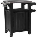 keter tavolino unity per bbq resina grafite 70x54x90cm ean 7290106931374