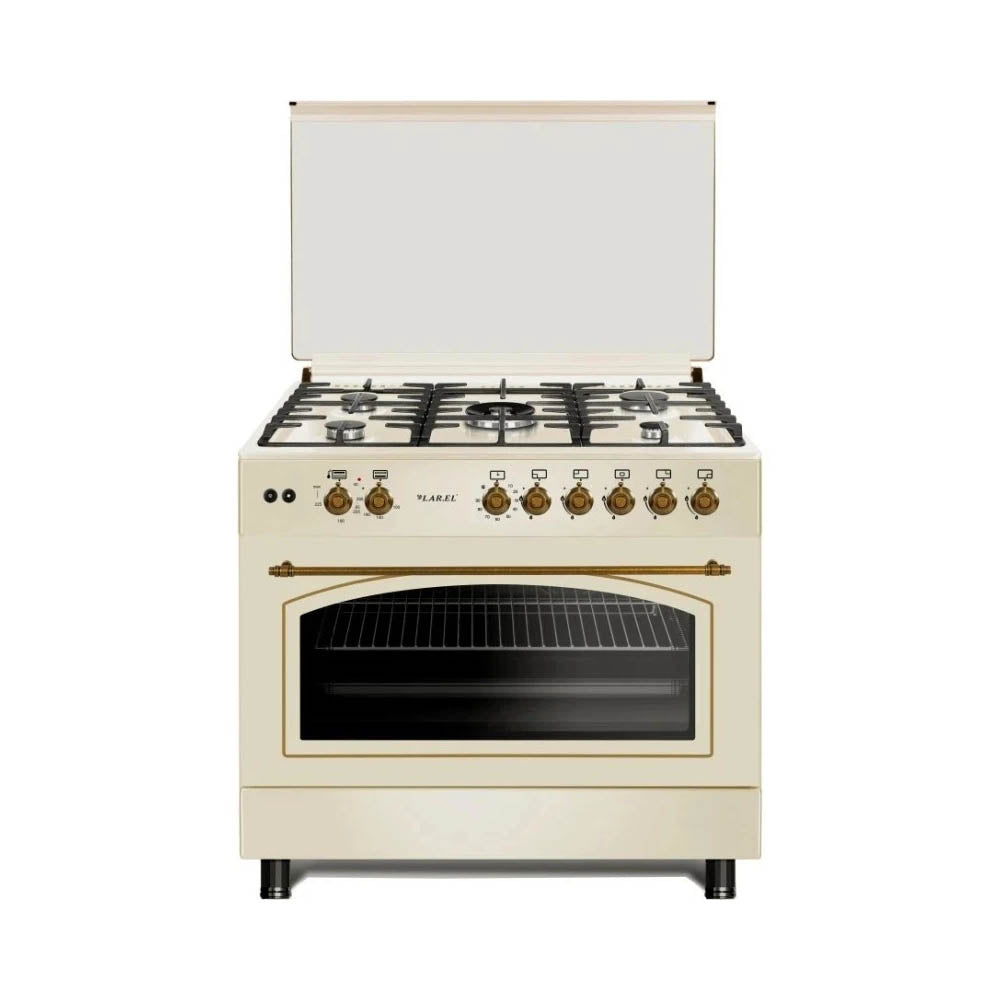 lar el cucina 90x60 rustica crema forno elettrico ean 8681988043474