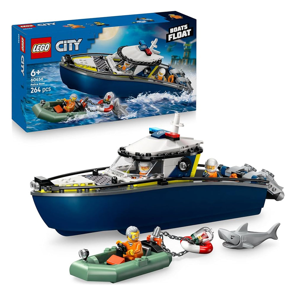 lego lego city 60456 inseguimento del motoscafo ean 5702017812465