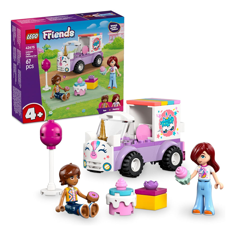 lego lego friends 42675 auto unicorno consegna torte ean 5702018054864