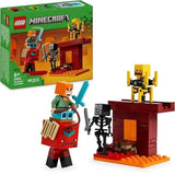 lego lego minecraft 21266 battaglia sul ponte nether ean 5702017815404
