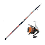 linea effe canna da pesca ocean 420mt con mulinello ean 8032895179778
