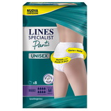 immagine-1-lines-assorbenti-pants-8pz-maxi-medium-specialist-lines-ean-8001480031173