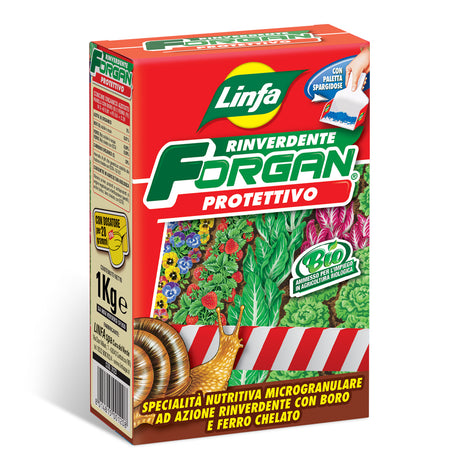 linfa concime protettivo per lumache forgan 1 kg ean 8014815001208