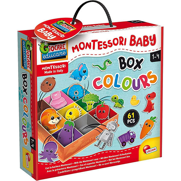 lisciani montessori baby color box lisciani 92765 ean 8008324092765