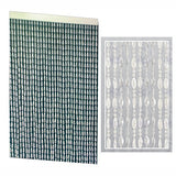 manifattura quattro tenda soleil 120x230 ghiaccio e bianco ean 8029971082411