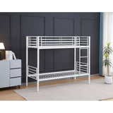 mirada letto a castello met in ferro bianco 190x80cm ean 9972016452108