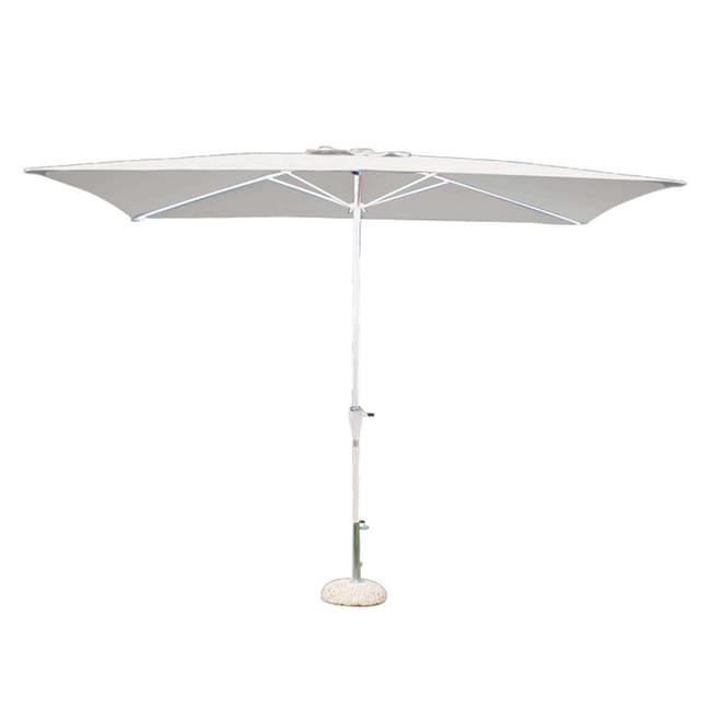 mirada ombrellone da giardino iseo bianco 3x3m ean 9972016139290