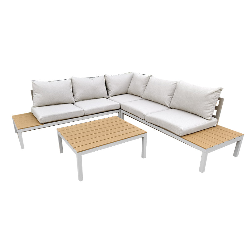 mirada set salotto angolare janeiro bianco ean 7426899393567